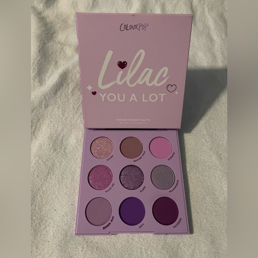 Colourpop: Lilac You A Lot Eyeshadow Palette